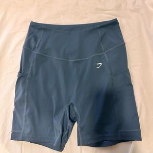 Gym shark biker shorts